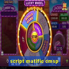 script matific cmsp